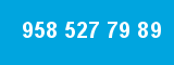 958 527 79 89 958 527 79 89
